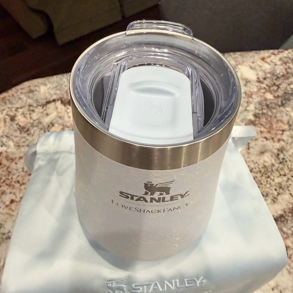 🍷💝🆕Stanley Love Shack Fancy Wine Tumbler * Alpine Blue *  NEW IN BOX - Picture 7 of 7